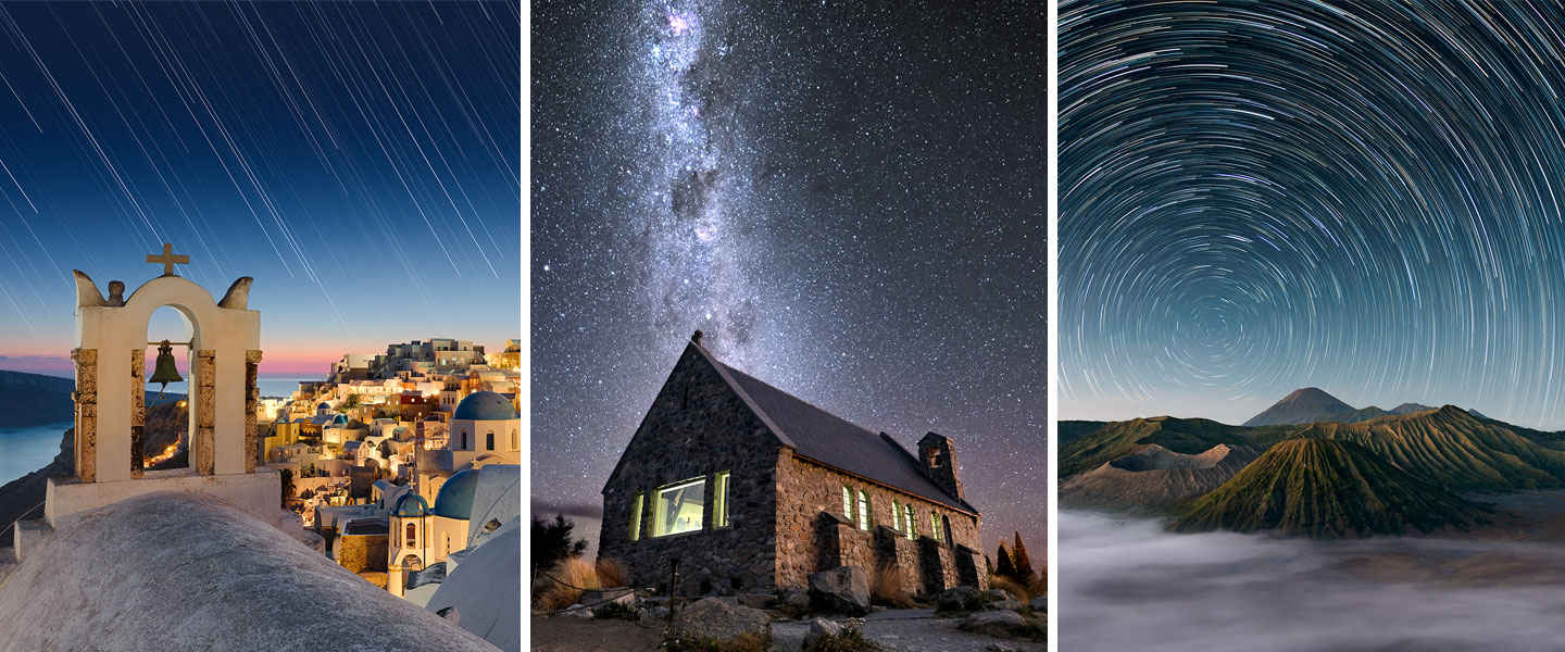 Photographing Star Trails – The Celestial Equator and Polaris
