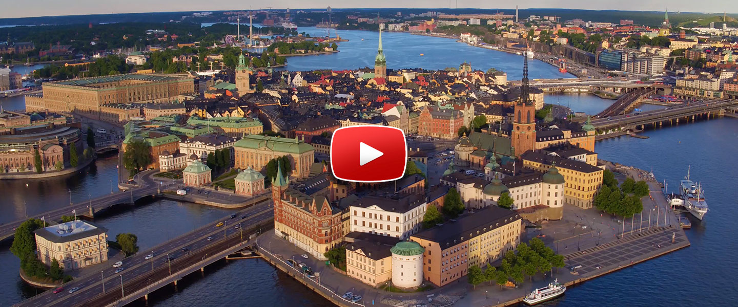 A Drone in Stockholm Sweden
