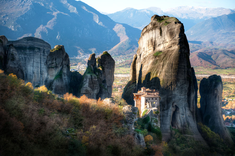 HDR Photo - Meteora, Greece - Morning (sunrise) Highlights