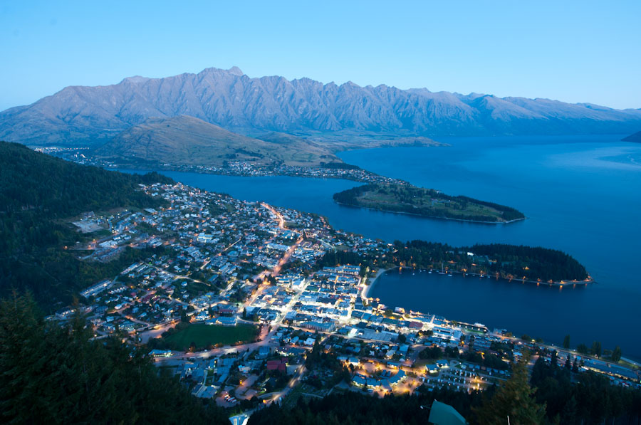 HDR Photography Tutorial & Blog - New Zealand - The Queenstown Lookout