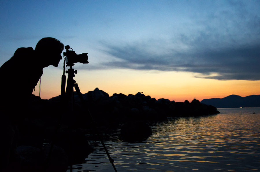 Elia Locardi - Riomaggiore, Italy - Sunset Portrait