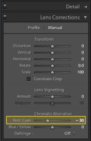 Chromatic aberrations and how to fix chromatic abberation using Lightroom