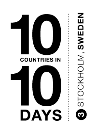 10Countries in 10 Days - Stockholm Sweden - Day 3