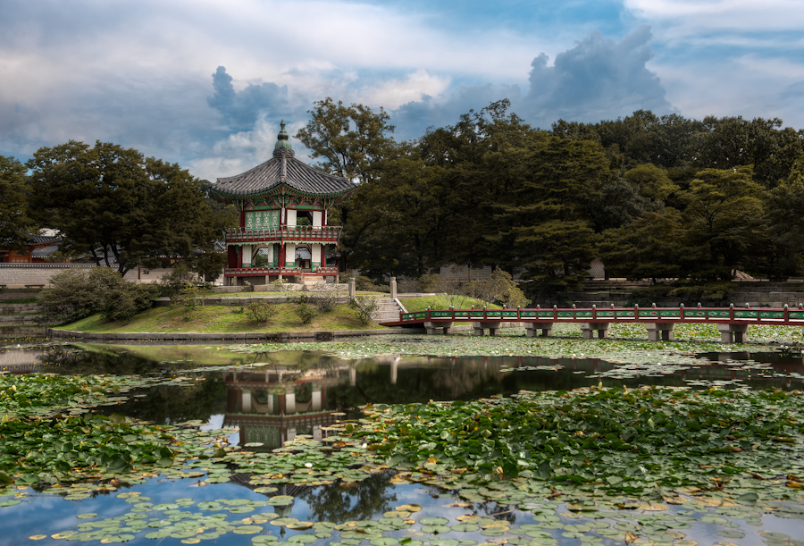 The Hyangwon Pavilion in Seoul