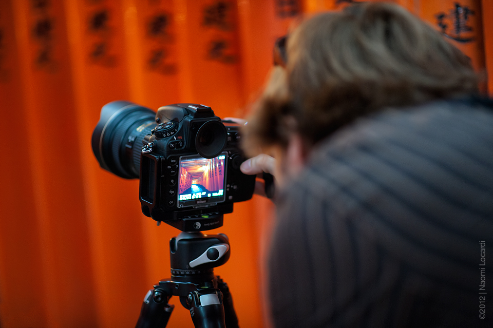 Elia Locardi - Shooting Torii Gates, Kyoto Japan