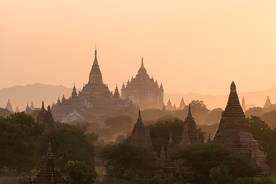 Temples In The Distance | Bagan