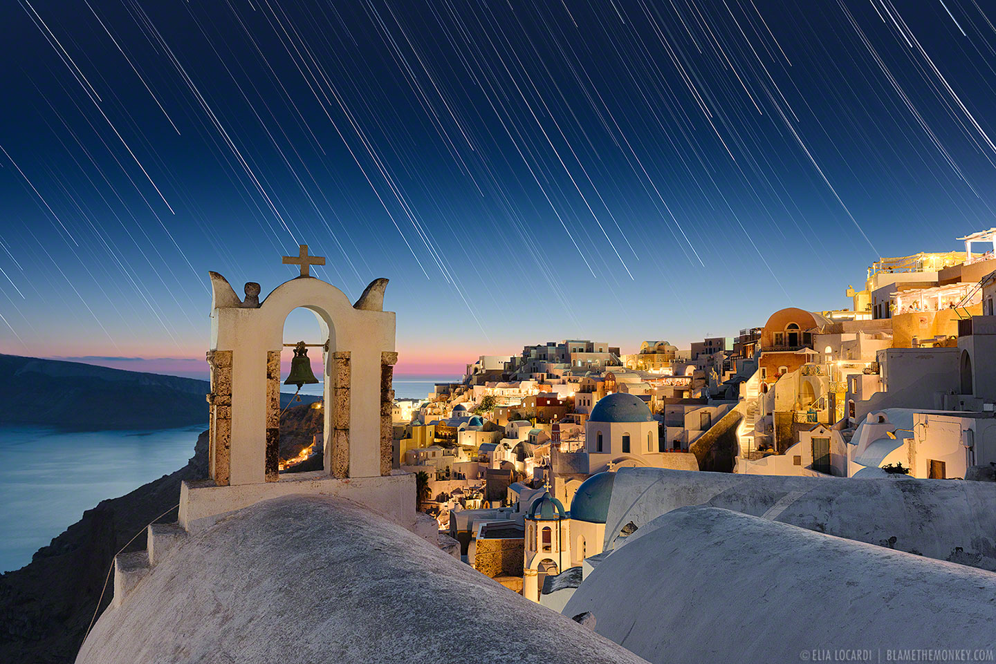 Santorini Night