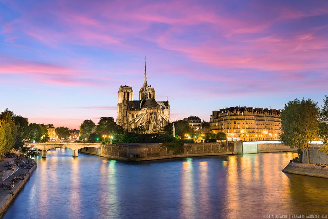 Our Lady Of Paris | Sunset Over Notre Dame