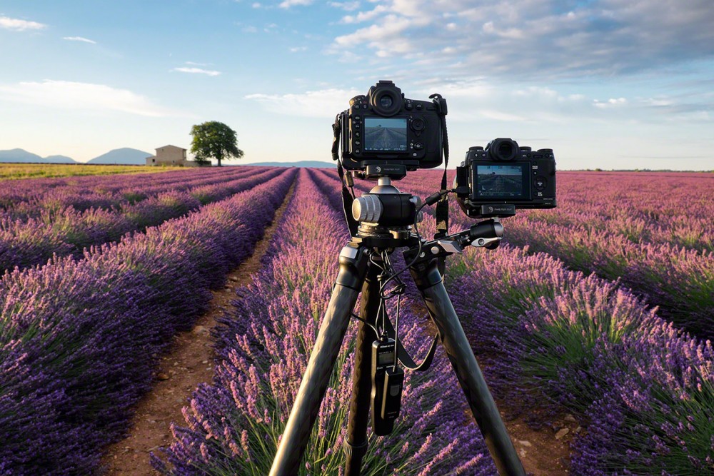 07-two-cameras-shooting-lavender-sunrise