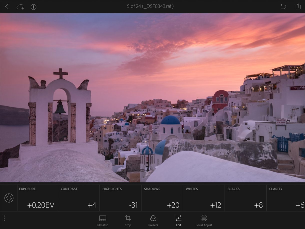 Adobe announces raw photo editing in Lightroom Mobile for iOS!