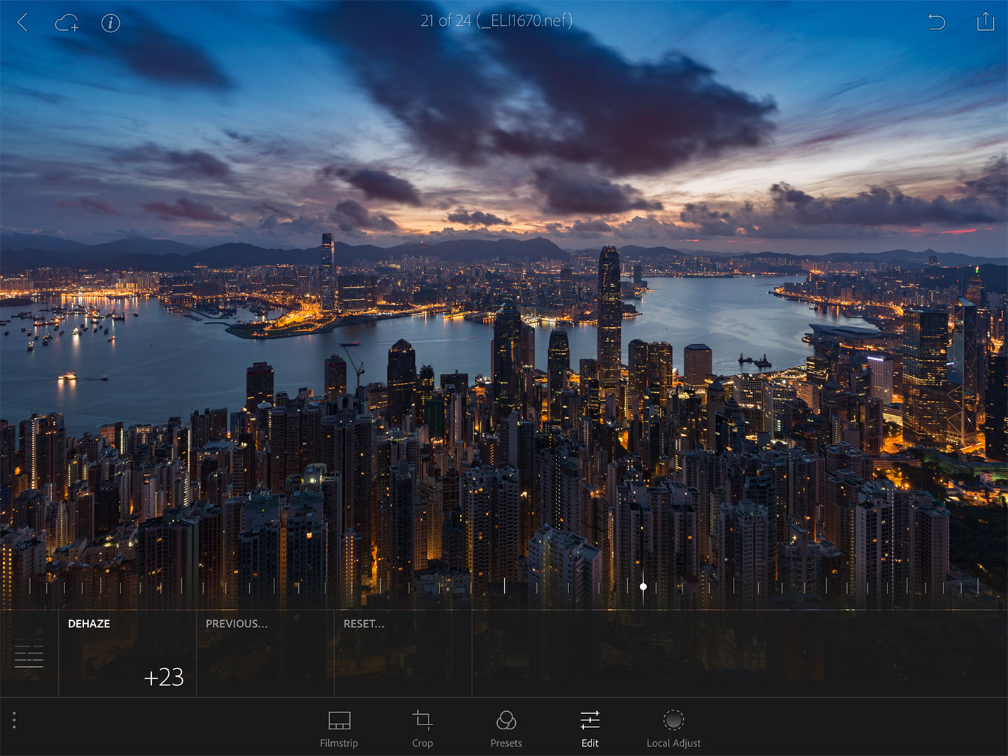 Lightroom-Mobile-Dehaze-Slider-Hong-Kong