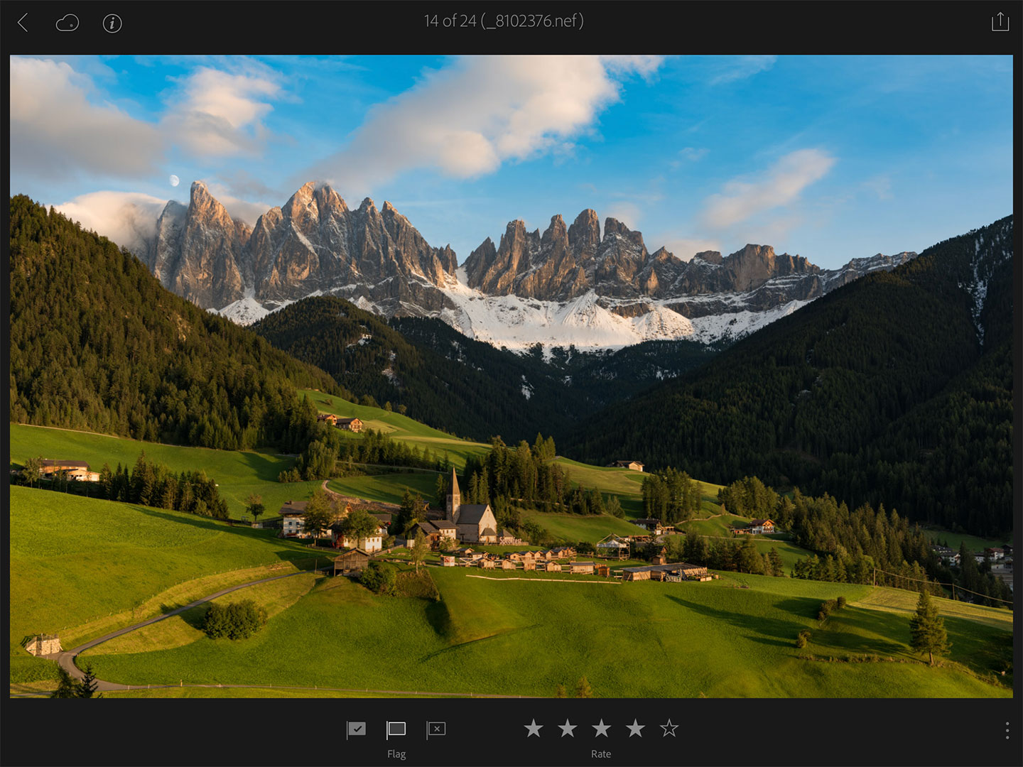 Lightroom-Mobile-Favorites-Flagging-Starring-Italy-Dolomites