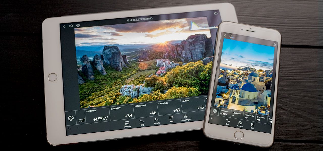 Adobe announces full raw photo editing in Lightroom Mobile for iOS devices!